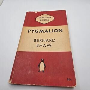 vintage "Pygmalion" by Bernard Shaw collectible paperback edition book